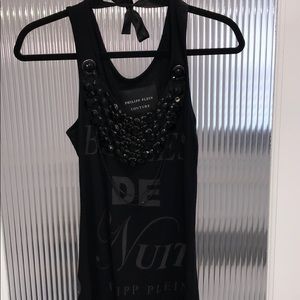 Philipp Plein jewel necklace tank top